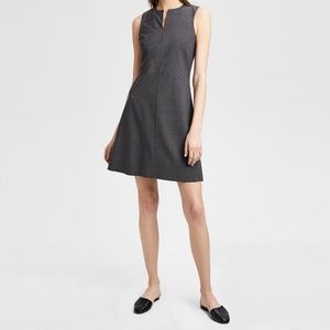 Theory - Miyani Gray Sleeveless Shift Dress Size 0